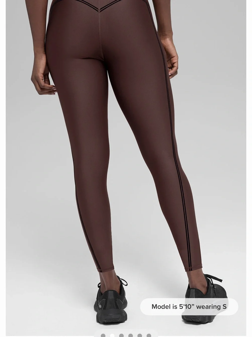 NWT ALO Yoga High-Waist Brownstone Leggings XS